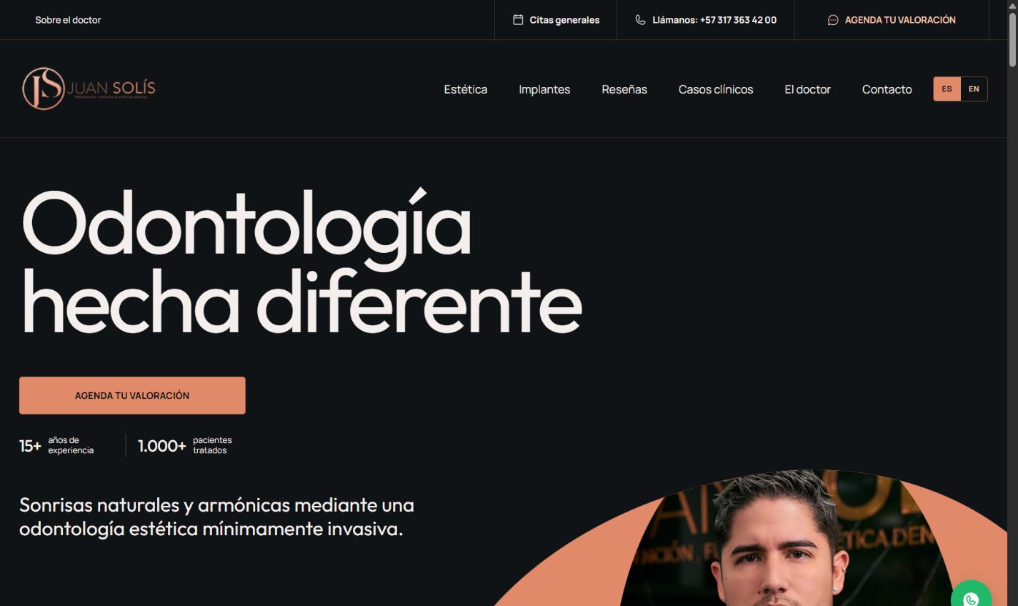 Portada del proyecto Dr. Juan Solís